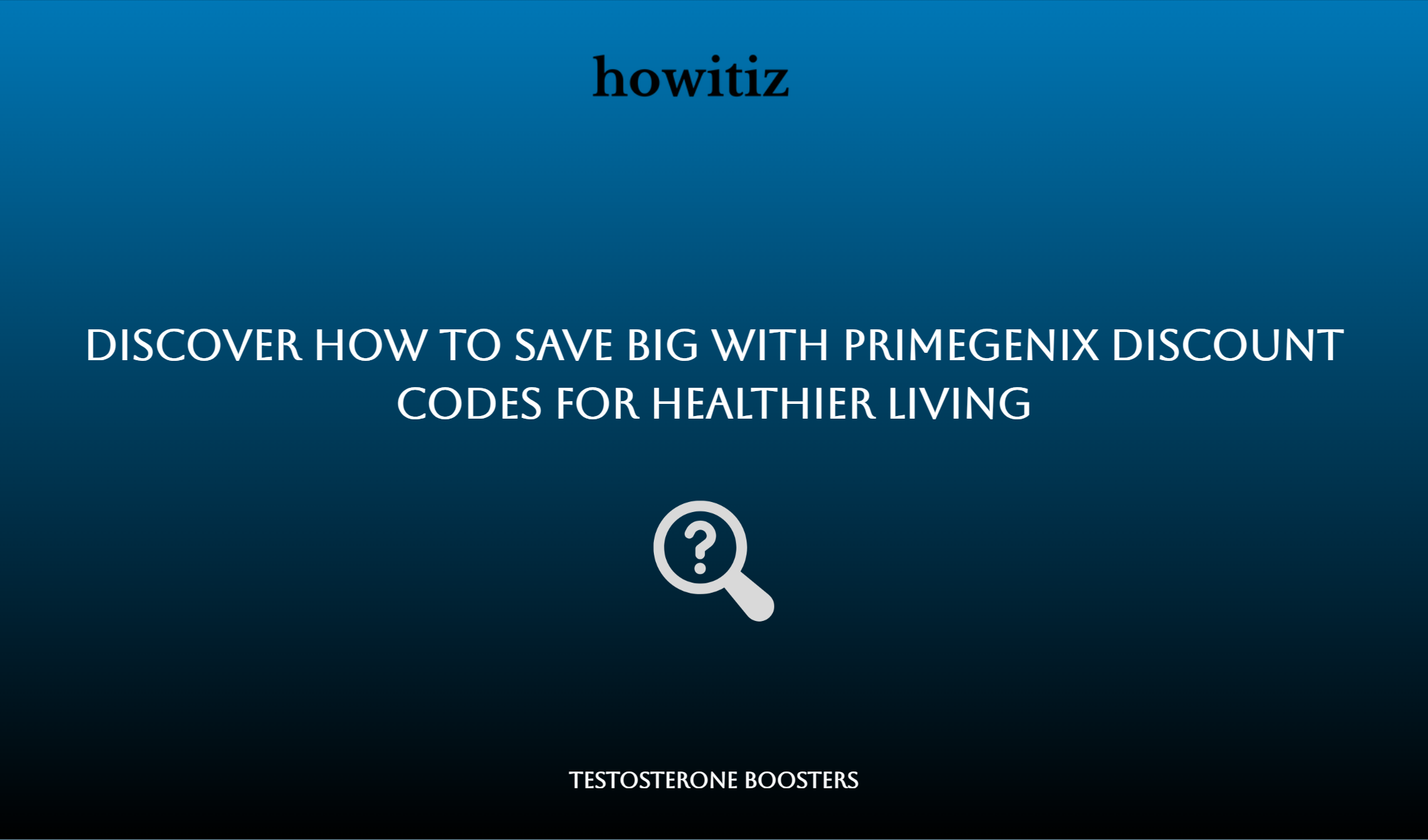Discover How To Save Big With Primegenix Discount Codes For Healthier Living