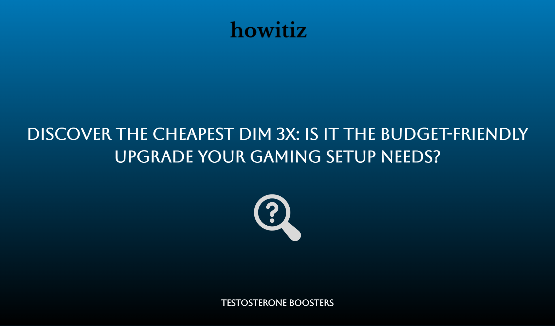 Discover The Cheapest Dim 3x: Is It The Budget Friendly Upgrade Your Gaming Setup Needs?