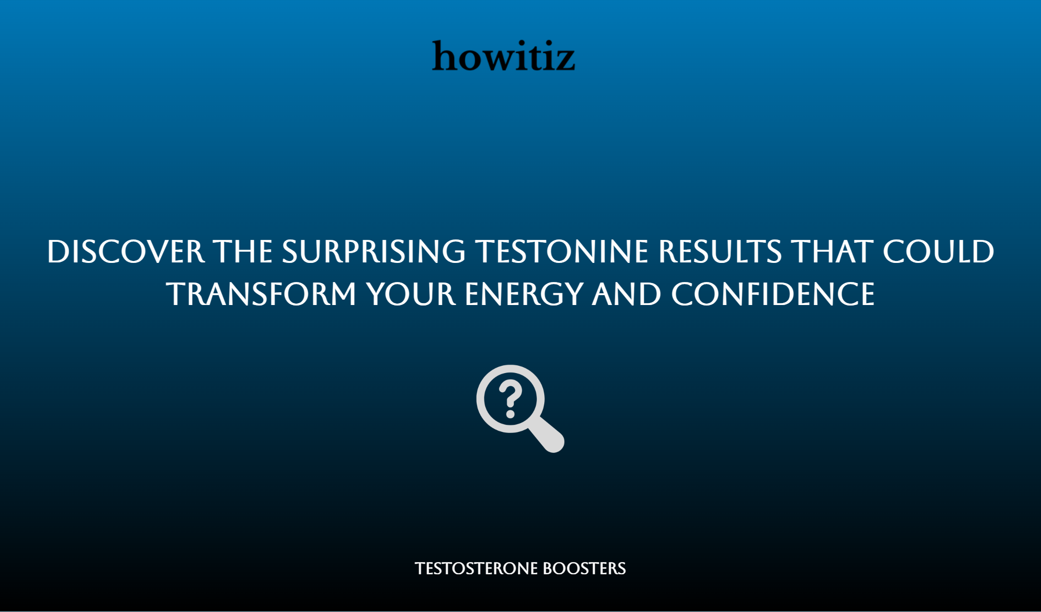 Discover The Surprising Testonine Results That Could Transform Your Energy And Confidence