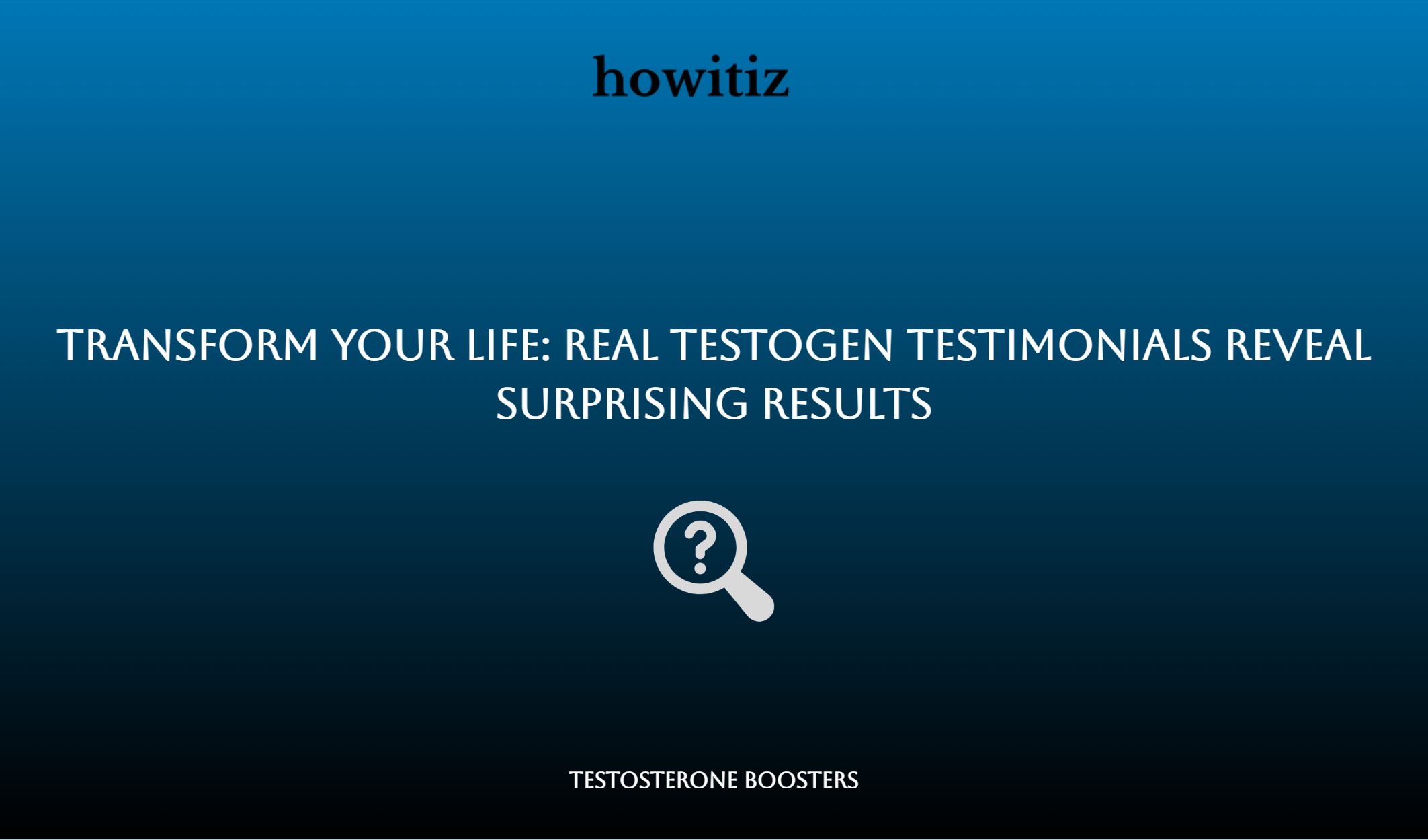 Transform Your Life: Real Testogen Testimonials Reveal Surprising Results