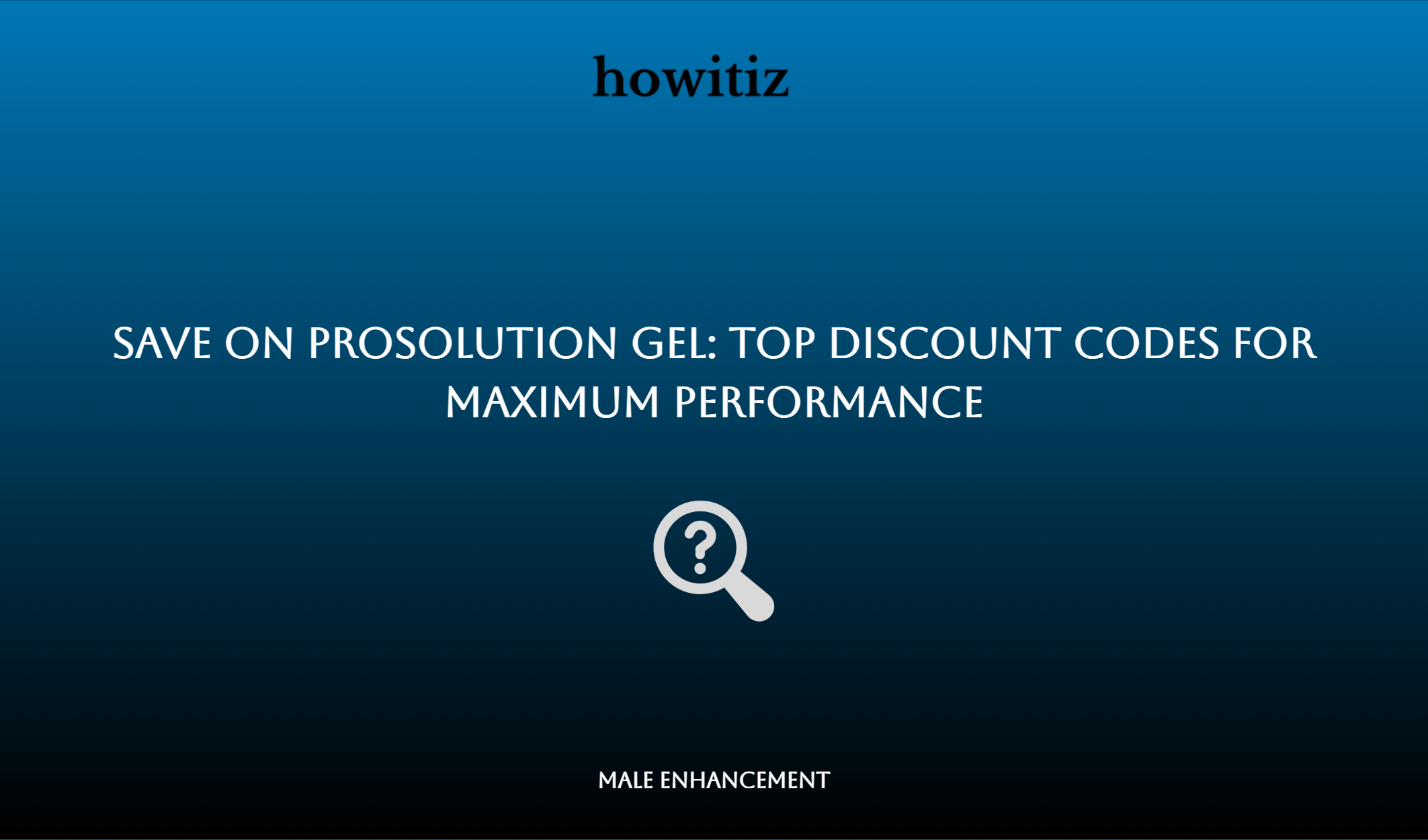 Save On Prosolution Gel: Top Discount Codes For Maximum Performance